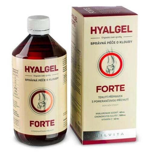 Hyalgel Forte Pomeranč 500 ml