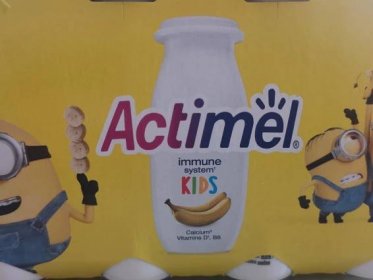 Immune system Kids Minions Banana Actimel