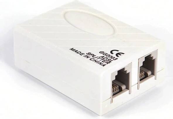 Rozbočovač (SPLITTER) pro VDSL/ADSL modemy, Annex B, 2x RJ11 / 1x RJ11