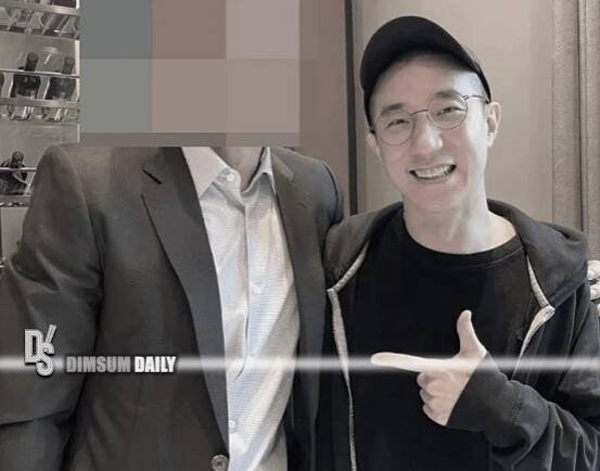 Jaycee Chan appears at American-Korean model Irene Kim's wedding in South Korea
