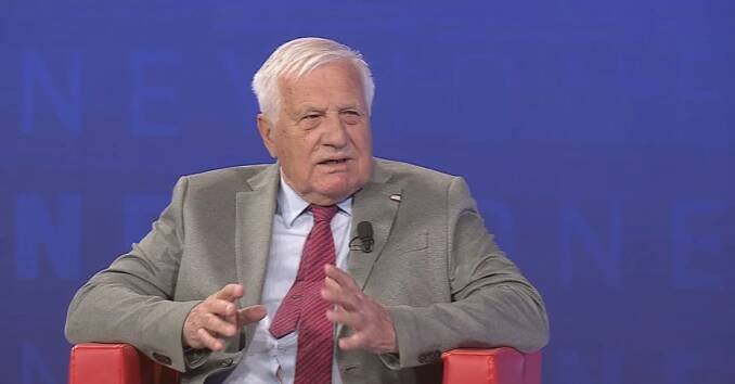 Klaus: Pět procent HDP na zbrojení? Peníze podpoří válečnou propagandu. Jsem fatálně proti