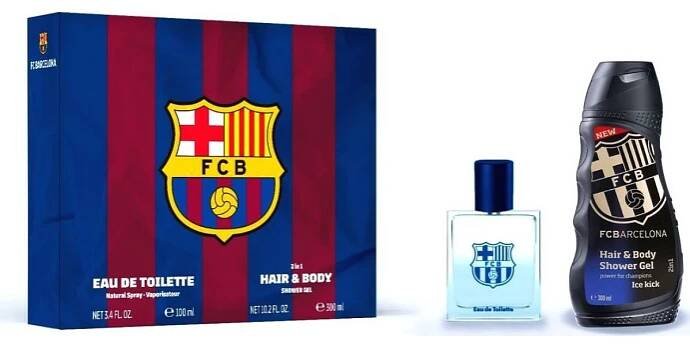 FC Barcelona dárková sada EDT 100ml, sprchový gel 300ml