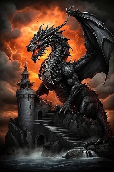 Pin by Drake Raven🐉 on Eternal Fantasy | Cool dragon pictures, Dragon artwork, Realistic dragon