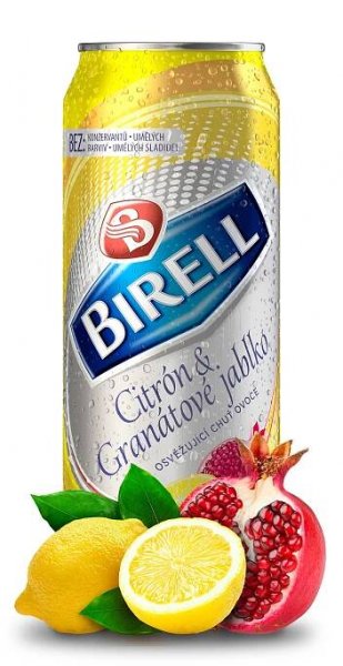 Birell Citrón & Granátové jablko: chuťová paleta se rozšiřuje