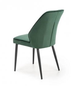 Jídelní židle K432, Tmavě zelená