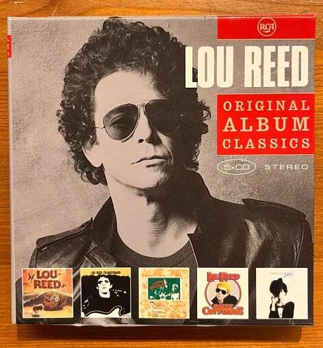 5CD Lou Reed - Original Album Classics | Knihkupectví/Antikvariát Spálená 53