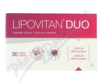 Lipovitan DUO tbl.30 nový