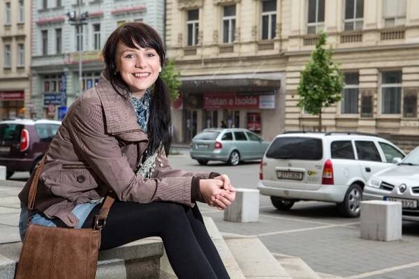 Herečka Petra Lorencová