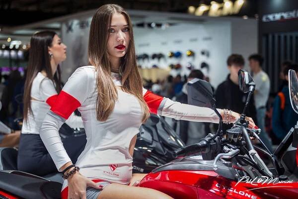EICMA GIRLS 2024 TWO WHEELS SHOW MILAN ITALY