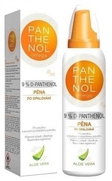 OMEGA Panthenol Pěna po opalování s aloe vera 200 ml