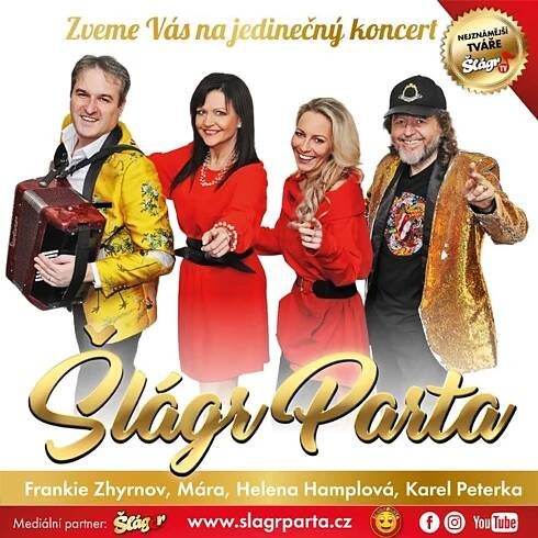 Šlágr Parta · 5. 11. 2022 19:00 · Kongresové centrum Lázeňská kolonáda · Akce již proběhla · Lázně Poděbrady, a. s.