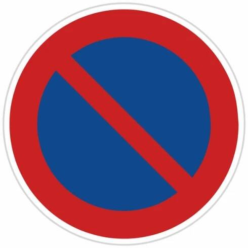 Dopravní značka B29,Zákaz stání | KRIŽAN - safetyshop