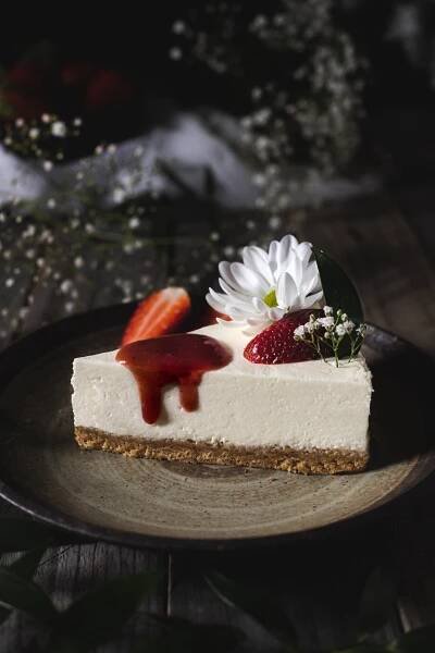 Nepečený Smotanový Cheesecake — Metalhead In The Kitchen