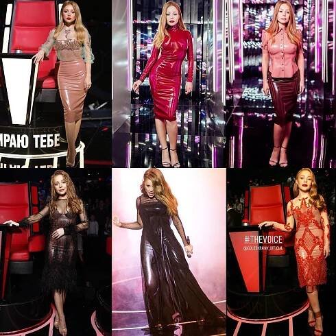 tina karol latex the voice
