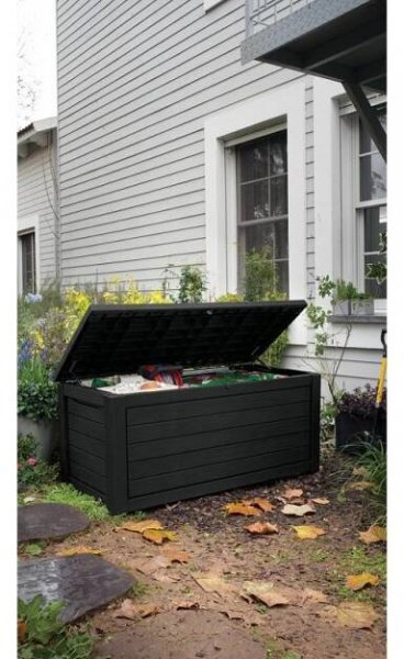 Zahradní box Northwood 630 l Keter šedý - Houseland.cz