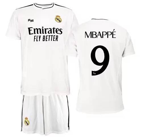 Real Madrid Mbappé dresová sada domácí - Děti - 2024-2025 - Domácí dres - 140