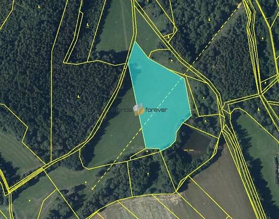 Prodej  pole 5 680 m², Hlinsko - Blatno, okres Chrudim