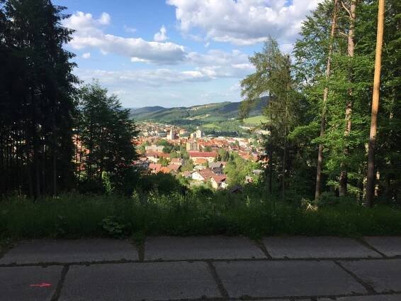 Běžecká trasa Prachatice - Dubový vrch - visit.prachatice.eu