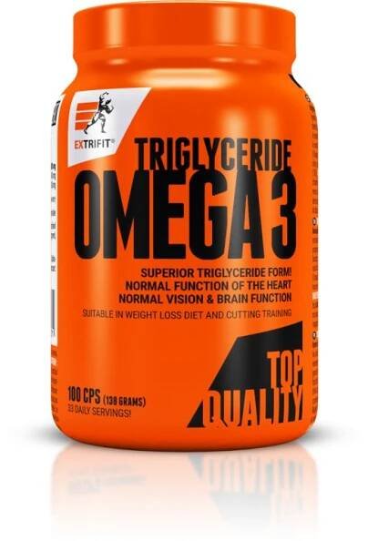 Extrifit Omega 3 1000 mg 100 cps - srdce, zdravé tuky