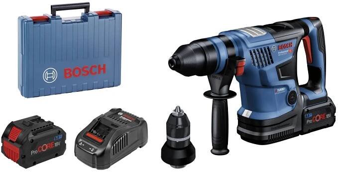 BOSCH Professional GBH 18V-34 CF 0611914002 2x 8,0 Ah + nabíječka + kufr + modul Bluetooth od 13 763 Kč