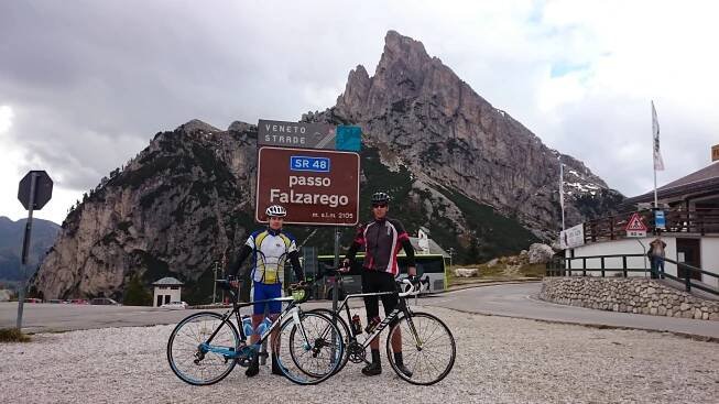 Monte Zoncolan, Tre Cime & sedla Giau, Falzarego, Gardena, Sella a Pordoi – Hory z dálky