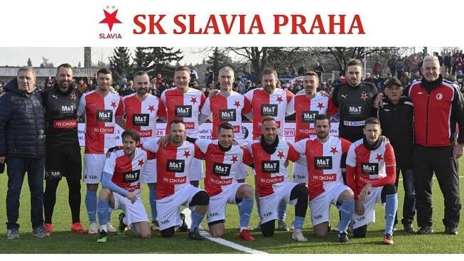 Stará garda Slavie Praha.
