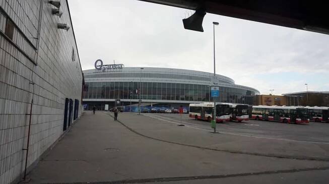 Metro Českomoravska stanice - O2 Arena metra Praha