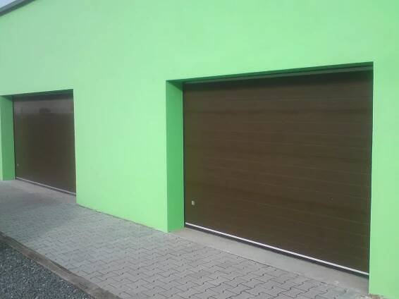 Sekční garážová vrata - Zámečnictví Král