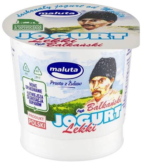 Jogurt naturalny typ Bałkański 3%tł. 340g lekki