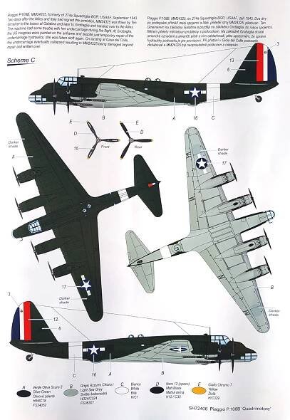 Piaggio P.108B "Quadrimotore", Special Hobby 1/72 se představuje : Diskusní forum plastikových modelářů