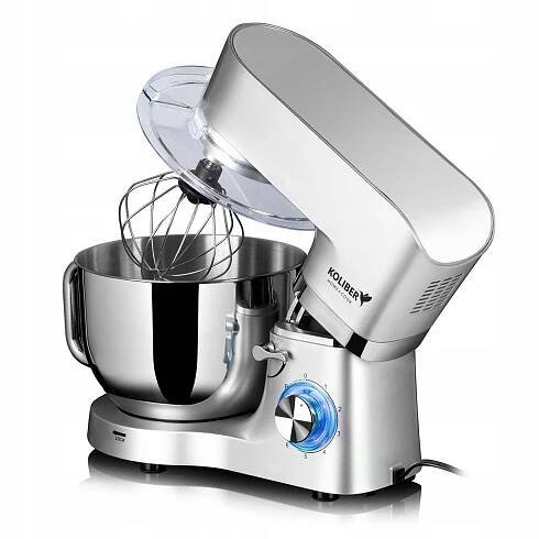 PLANETÁRNÍ KUCHYŇSKÝ ROBOT MIXÉR KOLIBER X-3200-W 6L 7v1 MULTIFUNKČNÍ Kód výrobce KH-SM2060SV6-S