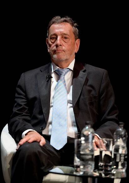 David Blunkett speaking at an event.