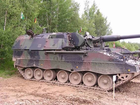Panzerhaubitze 2000 - celkový pohľad
