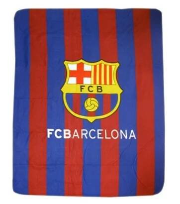 Fleecová deka Barcelona FC (pruhovaná)