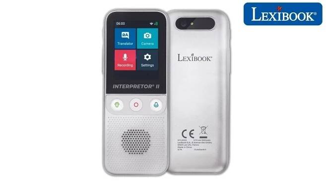 NTL3000 - Interpretor® II Traducteur Vocal 137 / Interpretor® II Voice Translator – Lexibook