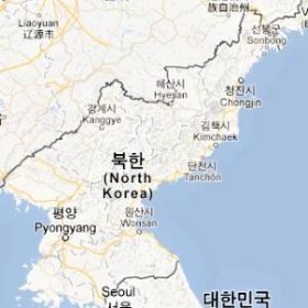 Detailní mapa Severní Koreje včetně gulagů na Google Maps