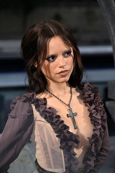 Jenna Ortega at a Paris event.