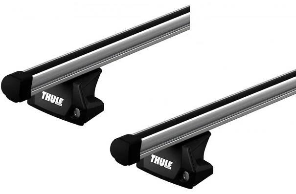 Příčníky Thule 7106 + Professional tyče 390 + kit na integrované podélníky