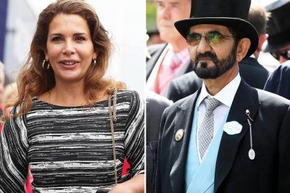 Dubai ruler’s wife Princess Haya ‘fled to London after he became suspicious of her intimate relationship wi...