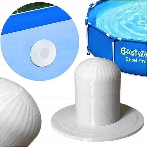 ZÁTKA ZÁTKY VÝSTUPU VODY DO BAZÉNU Bestway Intex průměr 28 mm STANDARD