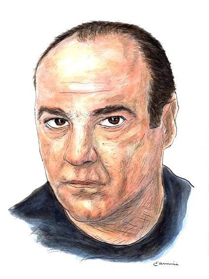James Gandolfini as Tony Soprano