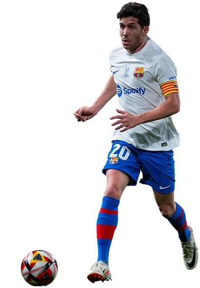 Sergi Roberto – Free PNG