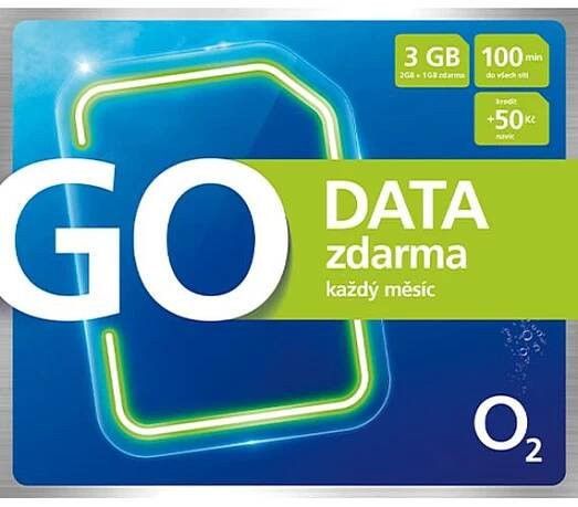 SIM karta O2 GO