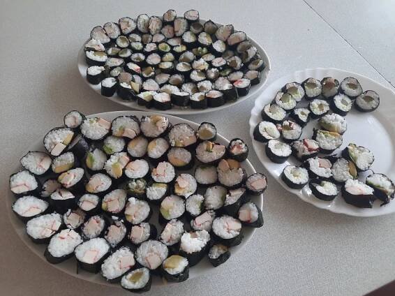 No backpack day a sushi - Základní Škola, Šatov,