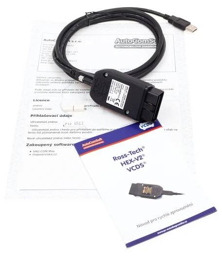 Ross-Tech VCDS VAG COM MAX + HEX V2 usb kabel — MLPARTS