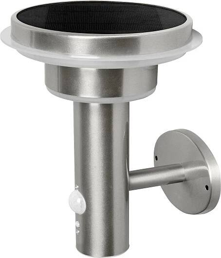 LEDVANCE ENDURA STYLE SOL WALL2CIRCLE6WST LEDV 4058075392687 venkovní solární nástěnné osvětlení s PIR senzorem LED 6 W ocelová