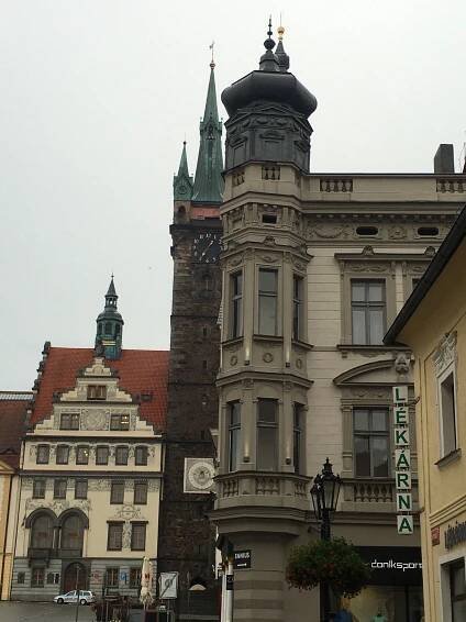 Hotel Ennius, Klatovy, náměstí