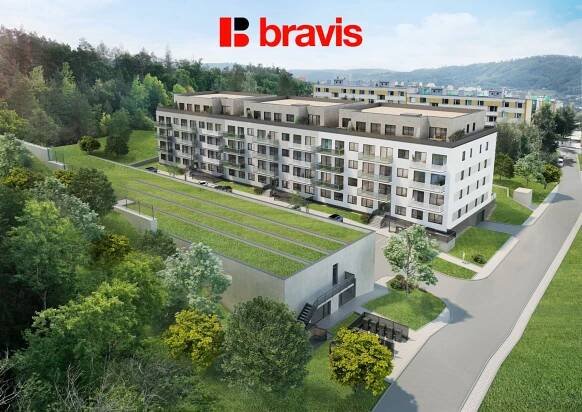 Prodej bytu 2+kk, 51 m2 v novém projektu Zborovce, Blansko, terasa, sklep, možnost parkování