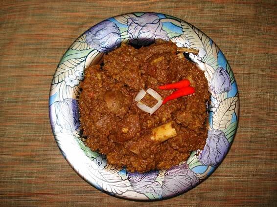 Madras curry