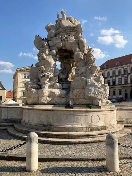 Kašna Parnas - Brno - Architektonické památky - Architektonické doplňky - plastiky, kašny, pomníky ... - Jihomoravský kraj
